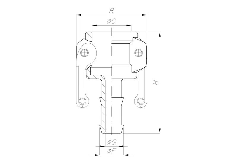 Adaptor Female Threaded